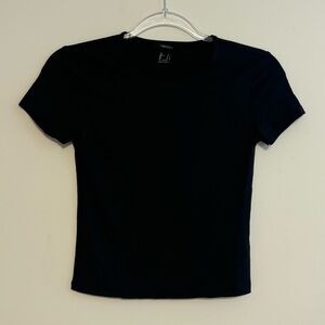 Forever 21 Black Short Sleeve Tee